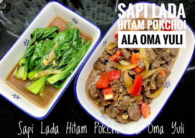 Resep Sapi Lada Hitam Pokchoi ala Oma Yuli oleh Yuli Nur Elia - Cookpad