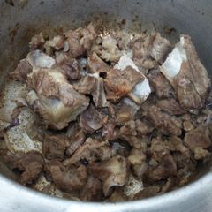 A picture of Fried mutton.