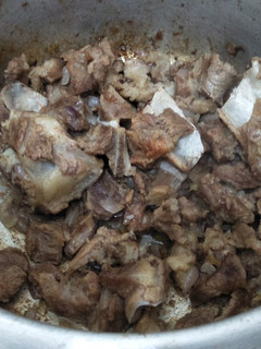 A picture of Fried mutton.