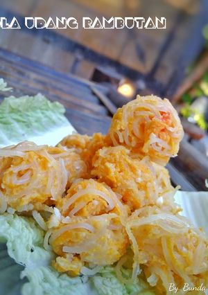 Foto resep Bola udang rambutan (MPASI baby AR)