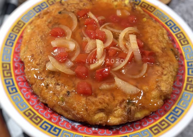 Resep Fuyunghai ayam - fuyunghay ayam - resep chinnese food yang Lezat