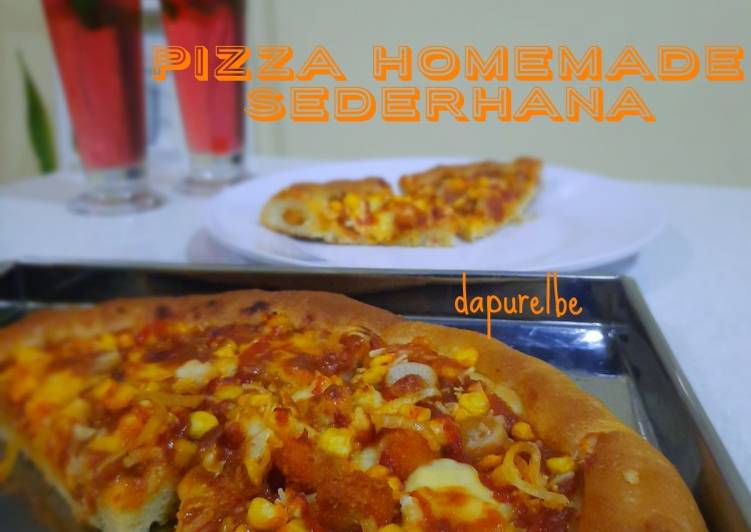 Cara Gampang Membuat Pizza Rumahan ala #dapurelbeweek2 🍕🍕👩‍🍳 Anti Gagal