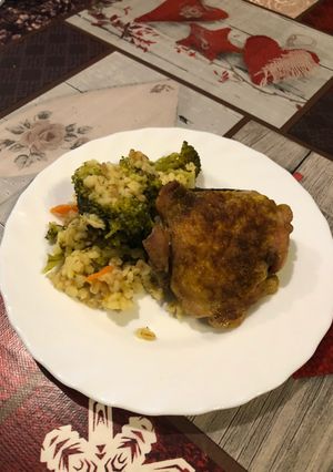Brokkolis bulguros csirkecombok recept fotója