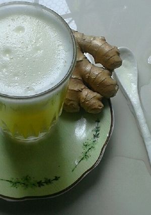 Una foto de Licuado de Piña y Manzana Verde