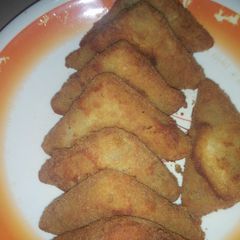 Potato triangles A picture of Potato triangles.