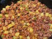A picture of mexican picadillo