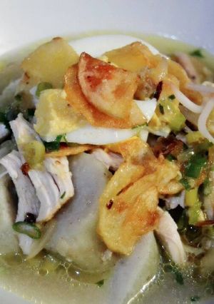 Foto resep Lontong Soto Ayam