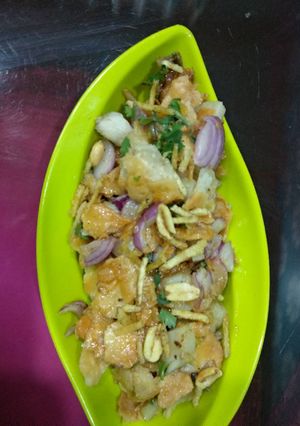 A picture of Papdi sev chat.