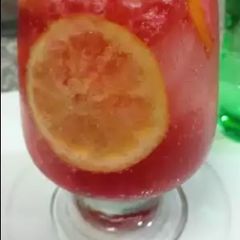 Sparkling Raspberry lemonade|| preserved raspberry lemonade A picture of Sparkling Raspberry lemonade|| preserved raspberry lemonade.