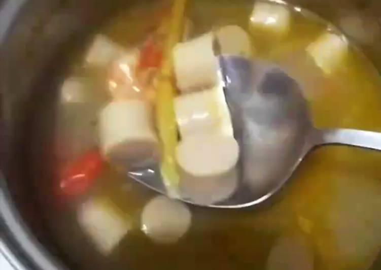 Resep Tom Yam pengusir flu, Lezat Sekali