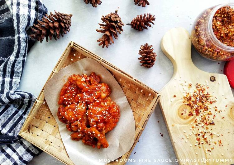 Mushroom fire sauce