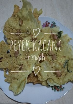 Foto resep Peyek kacang renyah