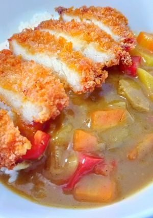 Foto resep Japanese Curry Rice Chicken Katsu with Nicchi Curry