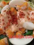 Salad Ayam & Telur (dgn boncabe)
