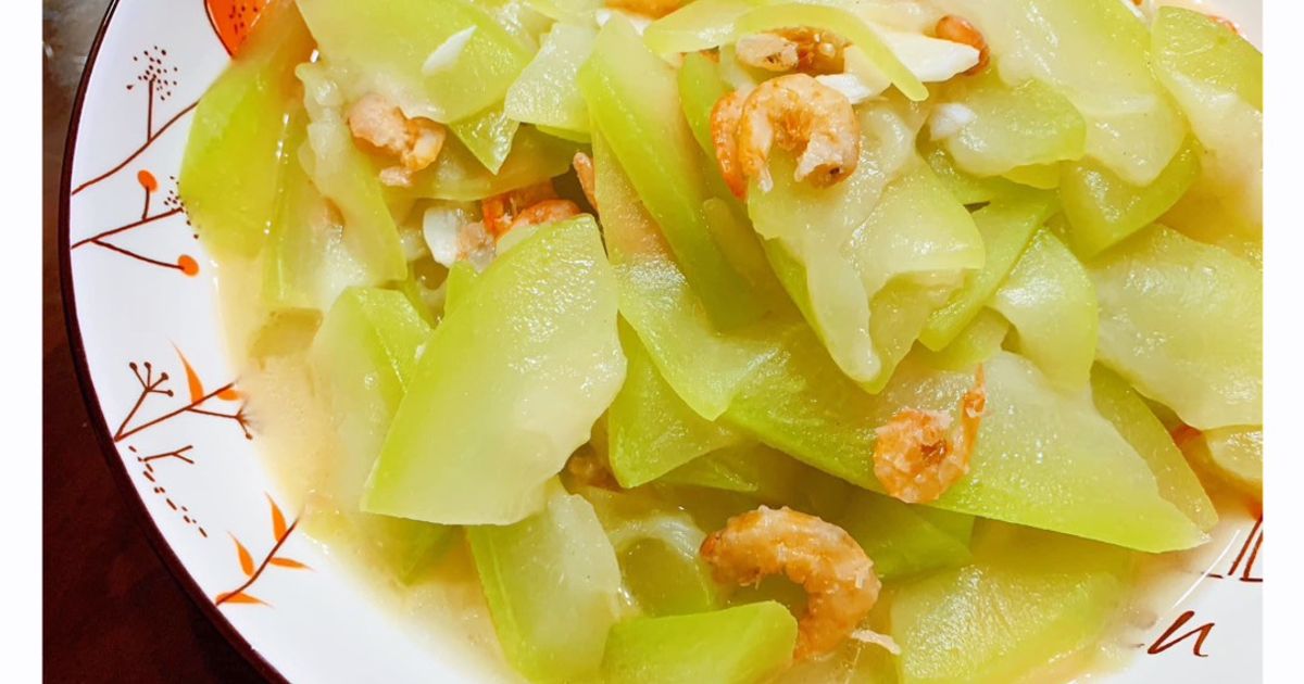 蝦米炒匏瓜 料理與家常食譜 - Cookpad