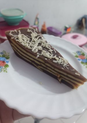 Foto resep Puding lapis cryspi