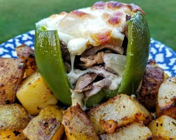 Update, Prepare Recipe Philly Cheesesteak Stuffed Peppers Delicious and Healthy