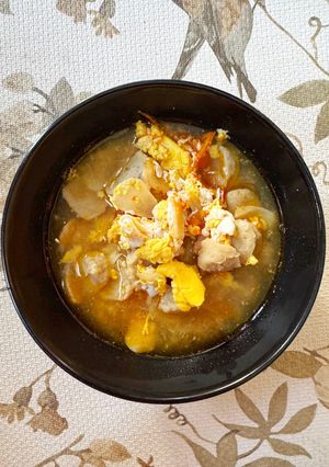 Foto resep Sup Telur Tomat Bakso