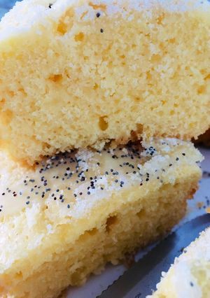 Una foto de Budín de limón o naranja con aceite sin lactosa