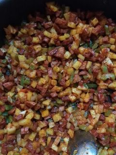 عکسی از دستور خوراک سوسیس