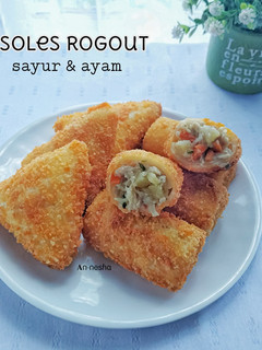 Foto resep 560. Risoles Rogout Sayur & Ayam