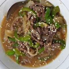 A picture of Beef Yakiniku Hokben.