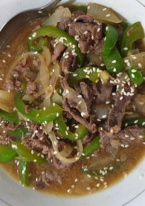 Foto resep Beef Yakiniku Hokben