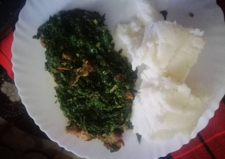 How to Make Favorite Sukuma wiki(kales) and beef