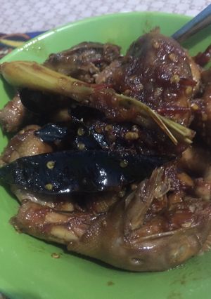 Foto resep Kepala ayam pedas simple