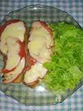 Milanesas de berenjena a la napolitana