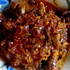 Palm Oil stew A picture of Palm Oil stew.