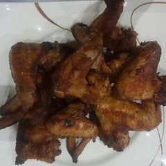 Sauced fry chicken A picture of Sauced fry chicken.