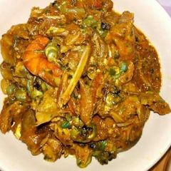 A picture of Ogbono soup.