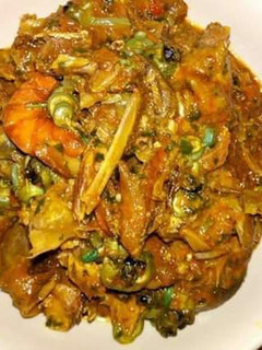 A picture of Ogbono soup.