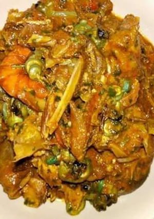 A picture of Ogbono soup.
