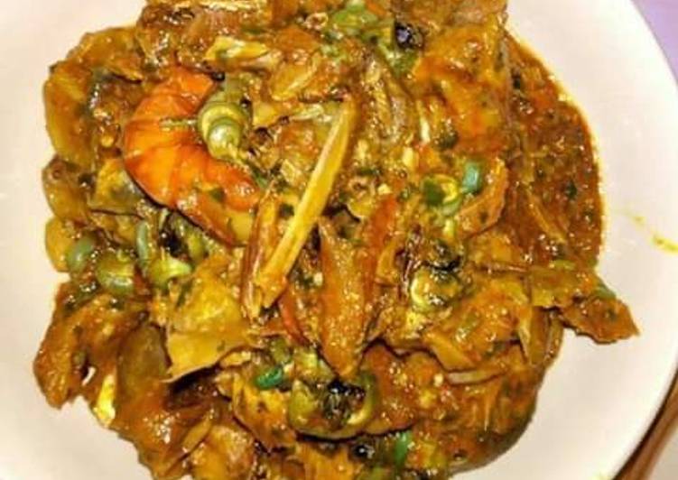 Steps to Make Super Quick Homemade Ogbono soup