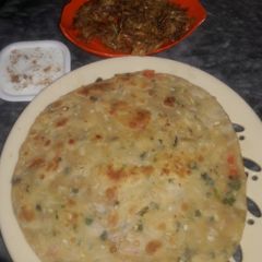 A picture of Vege paratha.