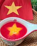 Nước ép dưa hấu cờ đỏ sao vàng