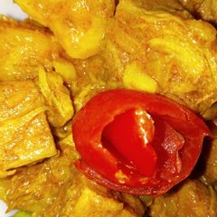 A picture of Raw Jackfruit Curry (without onion,garlic).