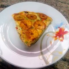 A picture of Plantain fritata.