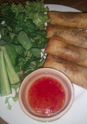 Foto resep Spring roll (vegetarian)