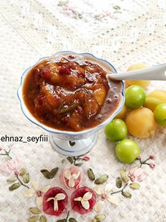 عکسی از دستور ترشک زردآلو و آلو