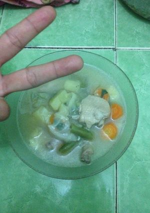 Foto resep #soupcekersayangpupuk🍲😘✌️