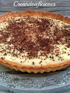 Una foto de Tartaleta de almendra y lemon curd