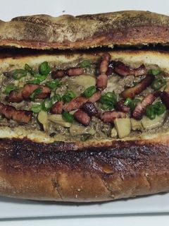 Una foto de Pan relleno