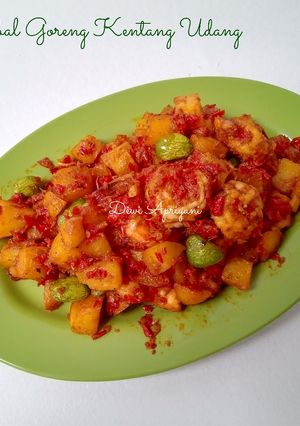 Foto resep Sambal goreng kentang udang