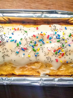 Una foto de Budín de naranja y zanahoria vegano (SÚPER fácil y económico)