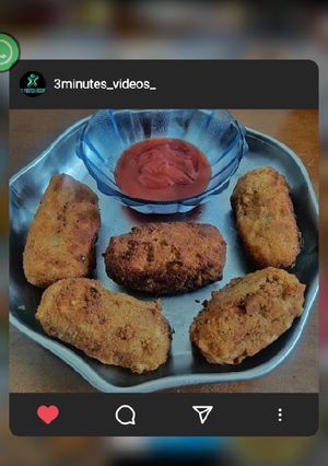 A picture of Aloo Stuffed Bread Rolls.