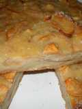 Tarta alemana mil hojas de manzanas