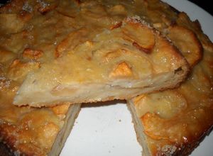 Una foto de Tarta alemana mil hojas de manzanas